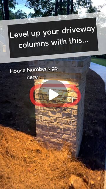 Builder Brigade on Instagram: "✅The Ultimate Home Building Checklist on my site #BuilderBrigade ✅ ✅ Add electrical wiring to the driveway so you can light up the columns. Don’t forget to put some conduit under the concrete so you can fish the wire to the other side without having to dig under the driveway. Would you want illuminated columns like this on your driveway? #BuilderBrigade #homebuildingtips #homebuilding #customHome #newhome #newhomeconstruction #homedesign #homeinterior #homeinspiration #homesofinstagram #homeinspo #customhomes #housetour #newconstruction #newconstructionhomes #homeplans #farmhouse #modernfarmhouse #construction #buildingahouse #realestatetips #drivewaycolumns #drivewaydesign #drivewaylighting #outdoorlighting" Driveway Columns With Lights, Home Building Checklist, Builder Brigade, Driveway Lighting, Driveway Entrance, Driveway Design, Home Building Tips, Can Light, Home Building