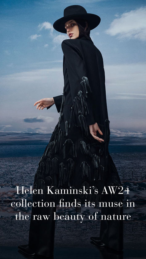 In partnership with Helen Kaminski Helen Kaminski, Nature Words, Australian Photographers, Raw Beauty, Art Films, Fashion Advertising, The Wilderness, Bag Trends, Beauty Favorites