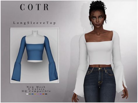 Sims Alpha Cc Clothes, Sims 4mod, Sims 4 Cc Jeans Patreon, Alpha Sims 4 Cc Clothing, Guy Sims, Sims 4 Cc Tops Female, Sims Tops, Sims Aesthetic, Different Body Sizes