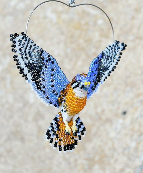 Beaded Bird, Pokemon Bead, Beaded Flowers Patterns, Seed Bead Jewelry Patterns, Beads Craft Jewelry, Beaded Crafts, Diy Crafts To Do, Bead Loom Patterns, Perler Beads Designs