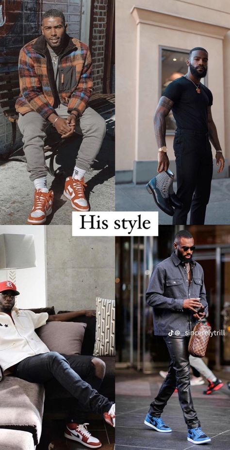 Air Jordan Outfits Men Fashion, Men Winter Date Night Outfit, Men’s Casual Winter Looks, Men Everyday Outfit Simple, Husband Outfits Mens Fashion, Men’s Outfits With Timberland Boots, Grown Men Outfits, Church Outfit Men Sunday, Mens Clothing Styles Casual Outfits For Men Autumn 2024