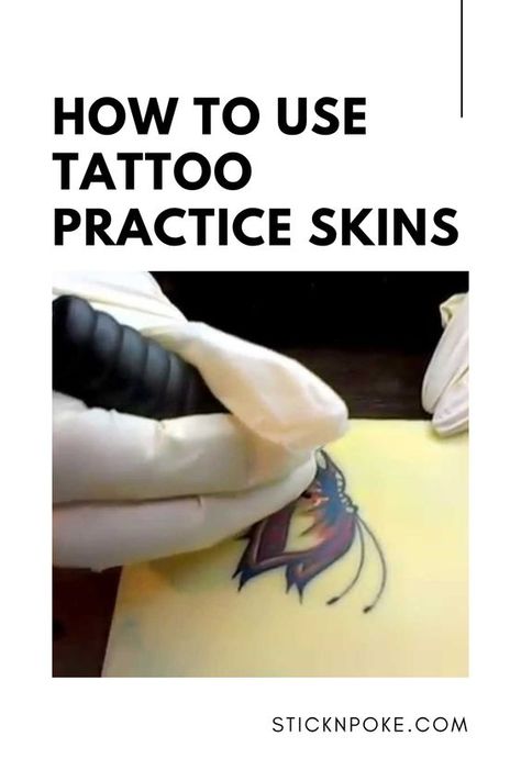 Learn To Tattoo Tutorials, How To Learn Tattooing, Beginning Tattoo Artist, Tattoo Ideas For Beginner Artists, Fake Skin Tattoo Practice, Practice Tattoo Designs For Beginners, Tattoo Practice Sheet, Practicing Tattooing, How To Tattoo Step By Step