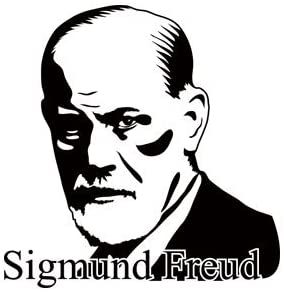 Sigmund Freud Drawing, Stencil Drawing, Silhouette Stencil, Sticker Mural, Sigmund Freud, Wall Decal Sticker, Logo Illustration, Vinyl Art, Wall Decal