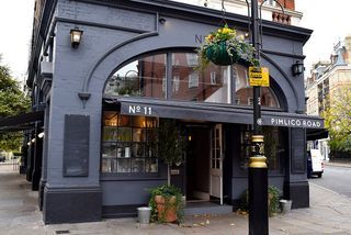 No. 11 Pimlico Road, Belgravia Places To Eat In London, Eat In London, Harrods London, Victoria Station, Gallery Furniture, London Pubs, Big Ben London, Shop Fronts, London Restaurants