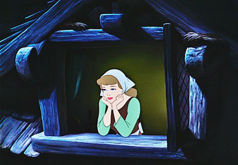 Cinderella-window Cinderella Aesthetic, Walt Disney Cinderella, Cinderella Movie, Cinderella Disney, Disney Songs, Old Disney, Pinturas Disney, Disney Aesthetic, Disney Ladies