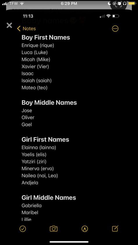 Boy Names List, Black Boy Names, Boy Middle Names, Gamer Names, Names For Boys List, Demon Boy, Middle Names For Girls, Names For Girls, Names For Boys