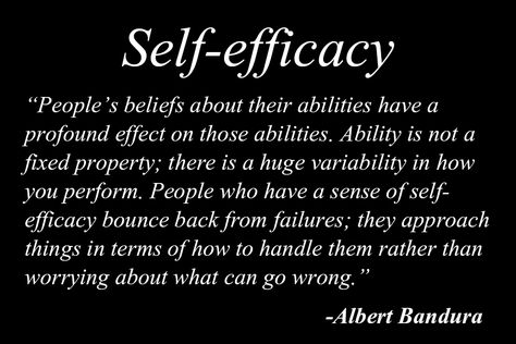 "Self-efficacy" by Albert Bandura [excerpt from Daniel Goleman's Emotional Intelligence] Childcare Theorists, Bandura Theory, Cognitive Theory, Dissertation Motivation, Social Work Interventions, Social Cognitive Theory, Observational Learning, Social Learning Theory, Social Intelligence