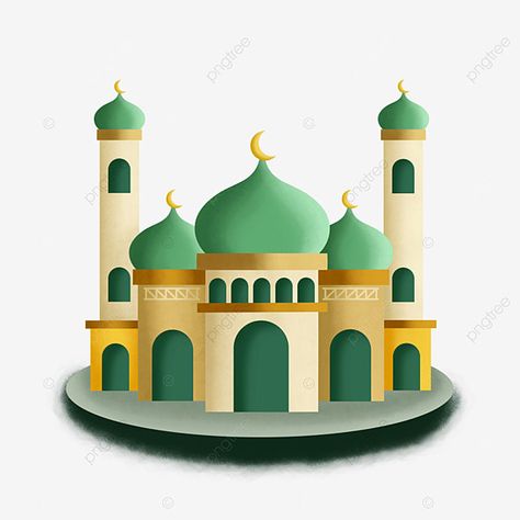 Mosque Clipart, Mosque Building, Building Png, Mosque Png, Muslim Cartoon, Islamic Mosque, Uae Flag, Png Illustration, Building Images