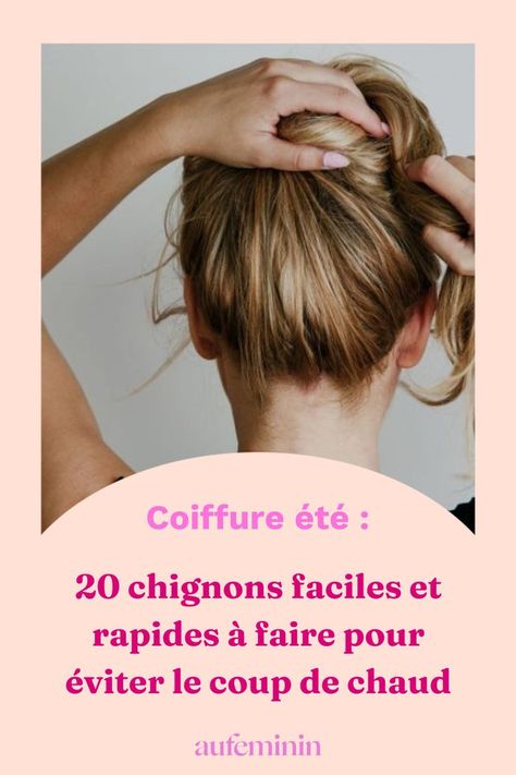 Le chignon est une coiffure pratique quand on ne sait plus quoi faire de ses cheveux avec la chaleur. On vous dévoile les plus belles façons de le réaliser vite et bien le matin cet été. #coiffure #chignon Look Grunge