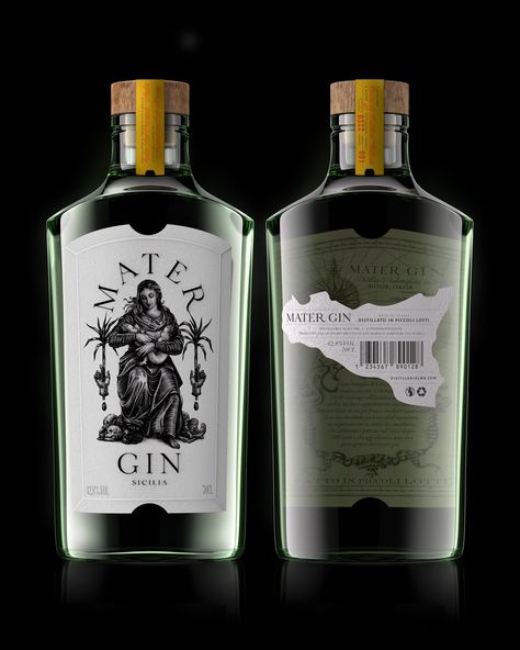 Spirits Bottle Design, Modern Wine Labels, Alcohol Packaging Design, Bottle Of Gin, Hat Mockup, Vodka Labels, Vodka Brands, Bottle Design Packaging, Alcohol Packaging