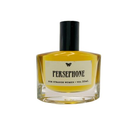 PERSEPHONE represents all that comes alive in the spring as the land becomes fertile. This perfume is a voluptuous blend of ripe fruits and lush florals that evolve slowly to a darker underworld. Top notes of pomegranate, fig, and strawberry are supported by a heart of mimosa, jasmine, and tuberose, evoking the energy of life returning. A base of black currant and orris emerge in the drydown as the harvest comes to a close. main notes and accords:pomegranate / tuberose / orris / mimosa / blackcu Black Cherry Perfume, Pomegranate Perfume, Demeter Perfume, Perfume Moodboard, Niche Perfume Collection, Perfume Cheap, Perfume Balm, Best Body Oil, Indie Perfume