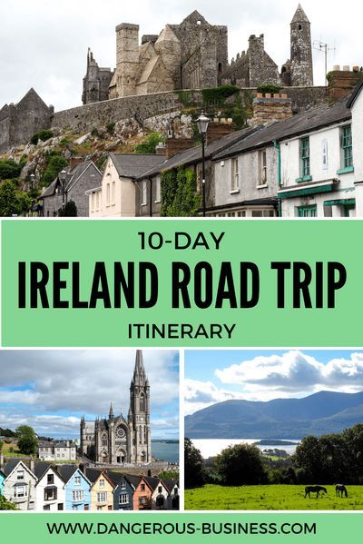 The perfect 10-day itinerary for an Ireland road trip. If you have more than one week in Ireland, rent a car or campervan and follow these tips to hit all of the bucket list stops along the road. There is so much to see beyond Dublin. The landscape and vivid green countryside of the Emerald Isle will make this vacation one you will not soon forget. #travel #Ireland #roadtrip Ireland Road Trip Itinerary, Irish Vacation, Backpacking Ireland, Trip Snacks, Trip Aesthetic, Ireland Road Trip, Ireland Itinerary, Ireland Travel Guide, Ireland Landscape