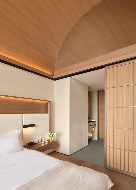 Boatyard Hotel in Suzhou, China by WJ ST|Hotel Hotel Room Interior, Suzhou China, 2023 Picture, Minimalist Japanese, Peaceful Living, Hotel Project, Hotel Interiors, Hotel Boutique, Modern Hotel