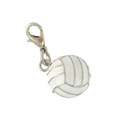 Volleyball Charm by Bead Landing™ Volleyball Decorations, Volleyball Keychain, Volleyball Necklace, Volleyball Senior Night, Volleyball Team Gifts, Bead Landing, Volleyball Gifts, Volleyball Player, Senior Night