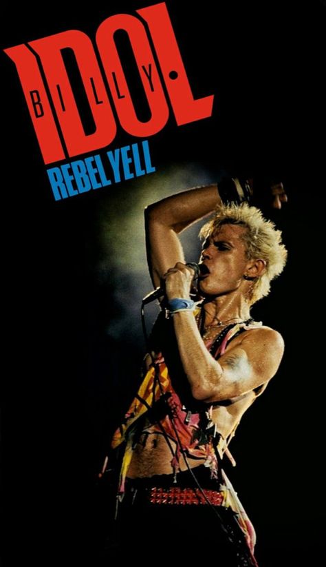 Billy Idol Poster, Idol Poster, Rock Band Posters, Band Wallpapers, Billy Idol, Rock Posters, Mötley Crüe, Music Photo, Band Posters