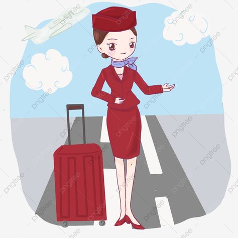 Flight Attendant Drawing Easy, Flight Attendant Illustration, Flight Attendant Cartoon, Flight Attendant Clipart, Flight Attendant Drawing, Ashtami Puja, Maha Ashtami, Navratri Greetings, Justice Statue