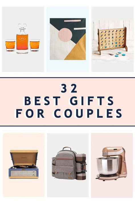 No registry is required with this list of gift ideas! We have the best gifts for all the couples on your Christmas list, from kitchen appliances to the great outdoors. Check out the unique personalized and practical options that work great as a wedding or anniversary gift! Use these ideas to find the perfect gifts for the couples on your holiday shopping list! #Christmas #holidays #giftguide #presents #weddinggifts #giftideas Gift Ideas For Couples, Creative Office Design, Business Office Design, Best Gifts For Couples, Commercial Office Design, Gifts For Couples, Mason Jar Crafts Diy, Ideas For Couples, Christmas Couple