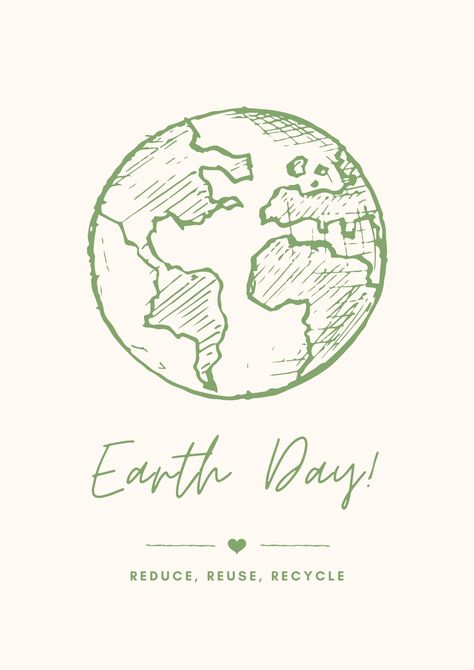 Saving Earth, Earth Day Poster, Poster Easy, Earth Logo, Save Planet Earth, Earth Day Posters, Planet Poster, Earth Poster, Earth Illustration