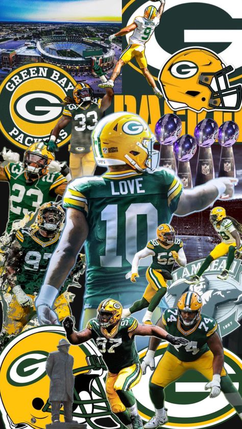 Created this as my husbands wallpaper then added my picture at the end 🩷 Packers Wallpaper, Green Bay Packers Art, Green Bay Packers Funny, Packers Funny, Green Bay Packers Wallpaper, Green Bay Packers Aaron Rodgers, Green Packers, Nfl Football 49ers, Green Bay Packers Logo