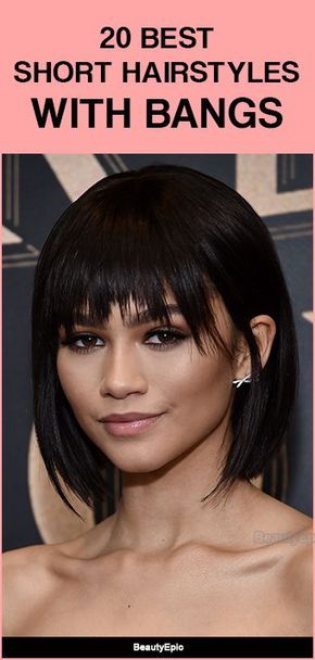 Medium Short Haircuts For Women With Bangs, Bob Hair And Bangs, Medium To Short Hairstyles For Women, Short Bob Layers Bangs, Medium Length Layered Bob Hairstyles With Bangs, Short Styles With Bangs, Short Bob Haircuts For Women With Bangs, Short Hairstyles With Bangs And Layers, Cute Bobs For Thick Hair With Bangs