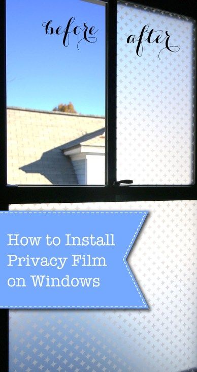 Easily Add Privacy to Any Room by installing privacy film to the window. Super simple to install, non-permanent! Perfect for letting light in but keeping peeping eyes out. Pretty Website, Adhesive Window Film, Basement Windows, Diy Hanging Shelves, Privacy Film, Window Privacy, Window Films, Window Film Privacy, Bathroom Windows