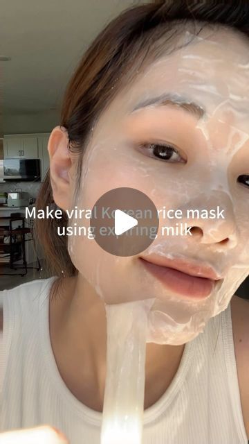 Korean Rice Mask, Marshmallow Face, Korean Mask, Rice Mask, Korean Face Mask, Korean Rice, Korean Face, Beauty Skin, Face Mask