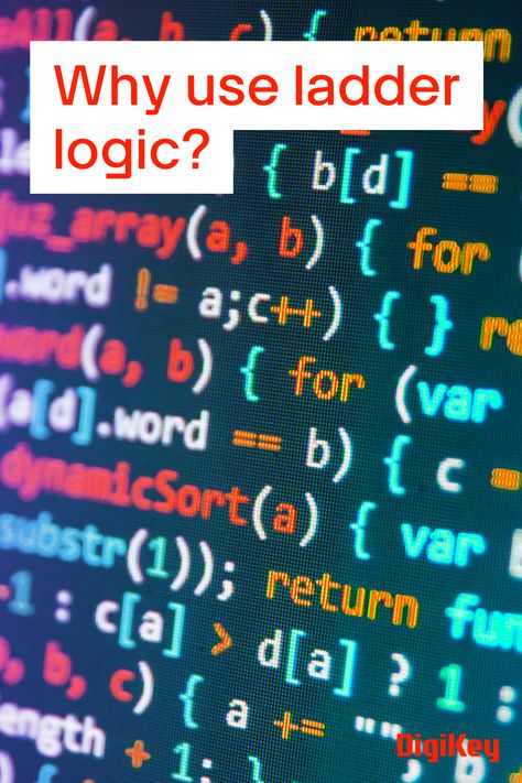 In today’s digital world there exists a plethora of different programming languages and representations of the logic behind them. Read this article to learn more about ladder logic. Word Structure, Ladder Logic, Programmable Logic Controllers, Code Blocks, White Window, Devices Design, Programming Languages, Digital World, Logic