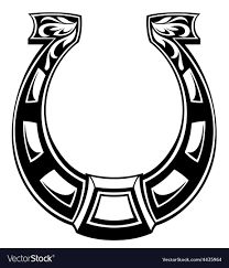 Horseshoe Royalty Free Vector Image - VectorStock Horse Shoe Tattoo, Horseshoe Logo, Lucky Symbols, Lucky Horseshoe, Unique Wallpaper, Graphic Image, Flash Tattoo, Free Vector Images, Png Images