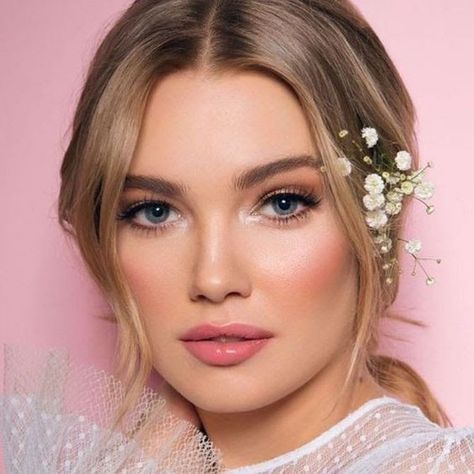 Bride Makeup Natural, Make Up Sposa, Soft Bridal Makeup, Summer Wedding Makeup, Classic Makeup Looks, Wedding Makeup Vintage, Simple Wedding Makeup, Best Wedding Makeup, Makeup Tip