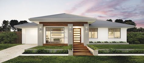 44 Simple Exterior Design Ideas Prizemne Kuce, House Facades Australia, Craftsman Houses, House Images, House Facades, Bungalow Homes, House Design Exterior, Two Storey House, Casas Coloniales