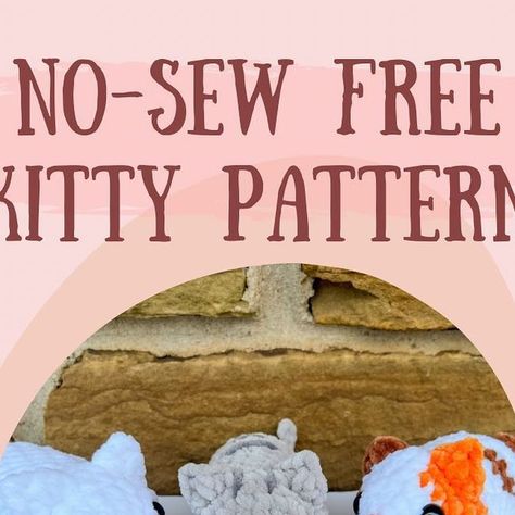 Booth Setup, Kitty Pattern, Crochet Animals Free Patterns, Talented People, Beginner Crochet Projects, Beginner Crochet, The Nose, Crochet For Beginners, Free Sewing