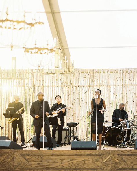 Live Band Wedding, Wedding Processional Music, Wedding Music Band, Dance Floor Rental, Wedding Processional, Destination Wedding Italy, Fall Wedding Color Palette, Aspen Wedding, Candle Wedding Centerpieces