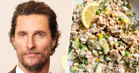 I tried Matthew McConaughey’s viral tuna salad. It was more than just ‘alright, alright, alright’ Matthew Mcconaughey’s Tuna Salad Recipe, Mathew Mcconaughey Tuna Salad, Mathew Maconohay Tuna Salad, Matthew Mcconaughey Tuna Salad, Subway Tuna, Healthy 2025, Best Tuna Sandwich, Today Recipes, Best Tuna Salad Recipe