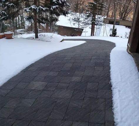 Heated Driveway Cost, Permeable Pavers Driveways, Lottery Jackpot, Heated Driveway, Permeable Pavers, Paver Driveway, Gravel Driveway, Outdoor Stuff, Mountain Living