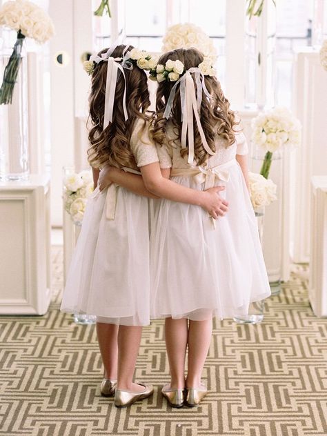 Check out these adorable flower girl hairstyles, from updo's and braids to natural curls. Updo With Headband, Wedding Reception Outfit, Flower Crown Hairstyle, Curly Wedding Hair, Wedding Hairstyles Bride, Girls Crown, Flower Girl Crown, Flower Girl Hairstyles, Wedding Flower Girl