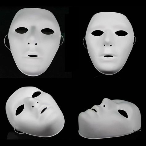 20PCS/lot Halloween JabbaWockeeZ mask hip-hop dancers Mask cosplay costume Plastic Mask Christmas mask collection P-056 Gelatin Face Mask, Diy Mascara, Halloween Michael Myers, Costume Carnaval, Mask Dance, Plastic Mask, Carnival Mask, White Mask, Michael Myers Halloween