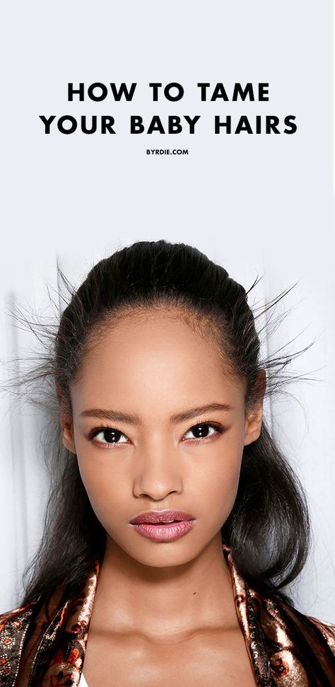 Everyone has those annoying little fly-aways. How to tame those baby hairs! Swooped Edges, Hair Pro, Hair Frizz, Baby Hairs, Frizzy Hair, Bad Hair, Hair Care Tips, Baby Hair, Hair Dos