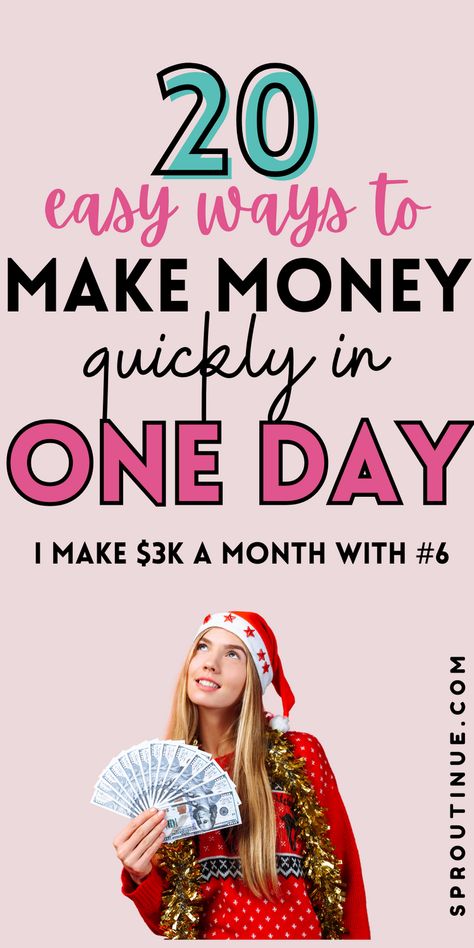 Want to make $200 today? Discover these 20 best ways to make money fast. Make Money Instantly, Make Money Fast Today, Ways To Make Quick Money, Ways To Make Money Fast, 200 Dollars, Online Jobs For Teens, Easy Ways To Make Money, Money Budget, Best Ways To Make Money