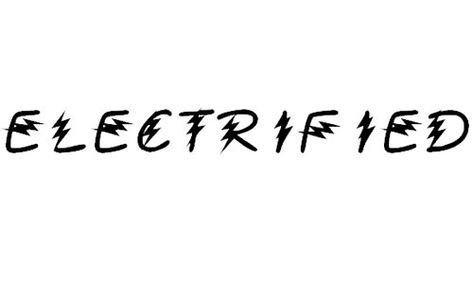 KR Electrified font Electric Font, Font Graphic, Design Web, Are You The One, Web Design, Print Design, Electricity, Cricut, Graphic Design