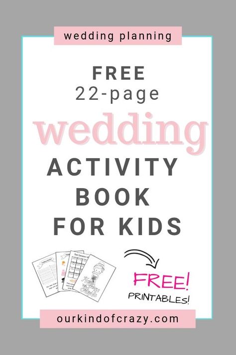 Kids Table At Wedding Reception, Kids Wedding Table Ideas, Wedding Coloring Book Printable Free, Kid Activities For Wedding, Kids Activities At Wedding, Activities For Kids At Weddings, Weddings With Kids, Wedding Children Activities, Kid Wedding Activities