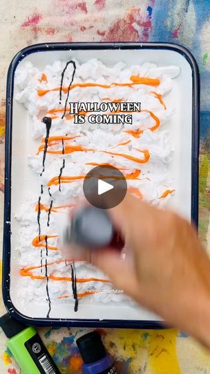 1.7M views · 2.1K reactions | Halloween Shaving Cream Art 🎃 Get the printables 👇🏼 | hello, Wonderful | hello, Wonderful · Original audio Halloween Shaving Cream Activity, Sensory Snow, Shaving Cream Art, Hello Wonderful, Cream Art, Classroom Art, School Craft, Spider Art, Fall Crafts Diy