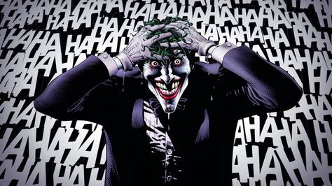 Joker hahaha Joker Origin, Hahaha Joker, Batman Halloween, Laugh Meme, Grant Morrison, Joker Batman, Joker Wallpapers, Mark Hamill, Batman V