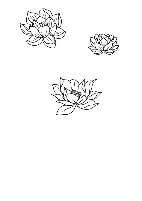 Small Water Lilly Tattoo, Water Lily With Stem Tattoo, Simple Waterlily Tattoo, Tiny Water Lily Tattoo, Water Lilly Tattoo Small Simple, Water Lily Finger Tattoo, Pretty Lotus Flower Tattoo, Minimalist Lotus Flower Tattoo, Lily Pad Tattoo Simple