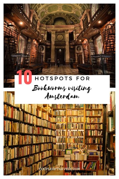 10 Hotspots For Bookworms Visiting Amsterdam #bookwormsamsterdam #librariesinamsterdam #bookwormsvisitingAmsterdam #amsterdamhotspots Amsterdam Bookstore, Amsterdam Library, Visiting Amsterdam, Amsterdam Weekend, Amsterdam Guide, Van Gogh Quotes, Book Shops, Literary Travel, Europe 2024