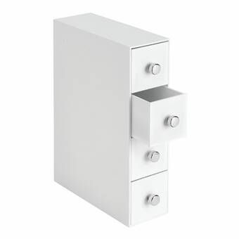 InterDesign 4 Drawer Tower Flip | Wayfair.co.uk Expandable Desk, Hanging File Organizer, Bathroom Floor Cabinets, Ikea Bathroom, Desk Tray, Desk Tidy, Dental Supplies, Organize Drawers, Drawer Unit