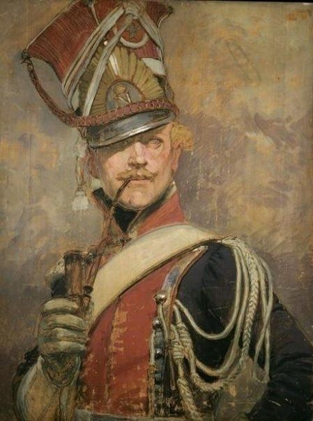 Man In Uniform, Beauty In Art, Military Artwork, Napoleonic Wars, Art Et Illustration, Historical Art, 판타지 아트, Traditional Paintings, Classical Art