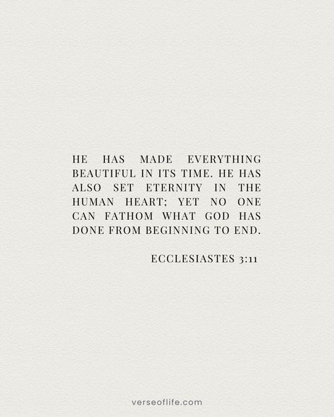 God Makes Everything Beautiful In Time, He Is Faithful In Every Season, He Has Made Everything In Its Time, He Makes Everything Beautiful In Time, Ecclesiastes 11:4, Trust In His Plan, Ecclesiastes 11, God's Timing Is Perfect, Ecclesiastes 3 11