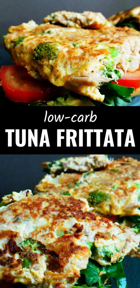 High Protein Recipe: Quick Tuna Omelette Sandwiches High Protein Meals Tuna, High Protein Low Carb Tuna Recipes, Tuna Breakfast Ideas Healthy Recipes, Tuna For Breakfast, High Protein Frittata, High Protein Tuna Recipes, Tasty Quick Meals, Tuna Breakfast Ideas, Tuna Frittata