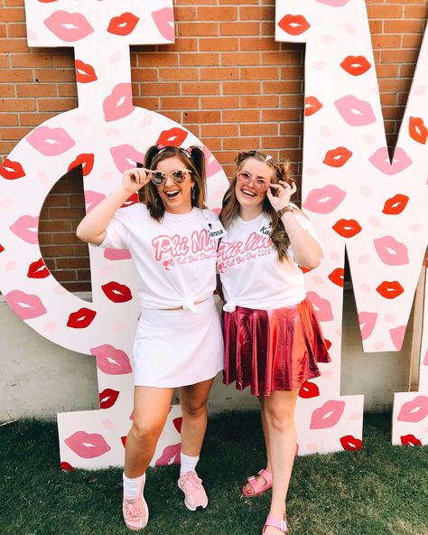 Barbie Bid Day Welcome To The Dream House Bid Day, Barbie Bid Day Theme, Love Bid Day Theme, Barbie Bid Day, Valentines Photos, Sorority Recruitment Themes, Retreat Themes, Recruitment Themes, Recruitment Ideas