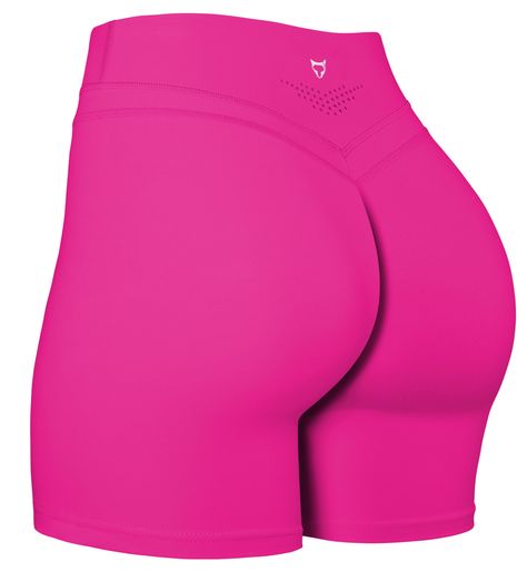 PRICES MAY VARY. ✅【GYM YOGA SHORT 】Perfect stylish appearance,Smooth tight.Laser drilling on the back adds fashion elements. ​Better sewing process with four needles six lines-make the seam flatter,stronger and more beautiful.In addition, unique design for fluorescent logo on one-side leggings. 💘【4 WAY STRETCH & COMPRESSION 】: Our workouts shorts feature super soft 80％Nylon + 20％ Spandex Lightweight yet non-see through material as soft as butter and smooth as shark skin!! Just like your second Shark Skin, Side Leggings, Fashion Elements, Yoga Short, Workout Short, Sport Leggings, Shorts For Women, Gym Yoga, Running Tights